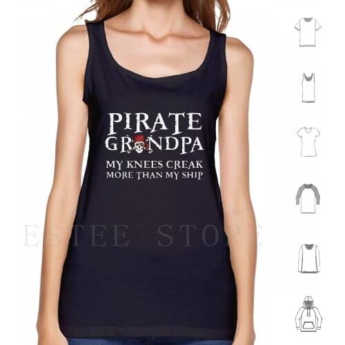 Pirate Grandpa Tank Tops Vest Pirate Grandpa Pirate Grandpa Pirate Grandfather Pirate Grandparent Grandfather Pirate