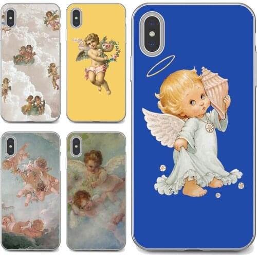 For Xiaomi poco X3 nfc F2 Pro M3 Mi 5X 6X Max Mix 1 2 2S 3 Mi5 Mi6 Mi3 Mi4 Renaissance-angels Silicone Shell Case