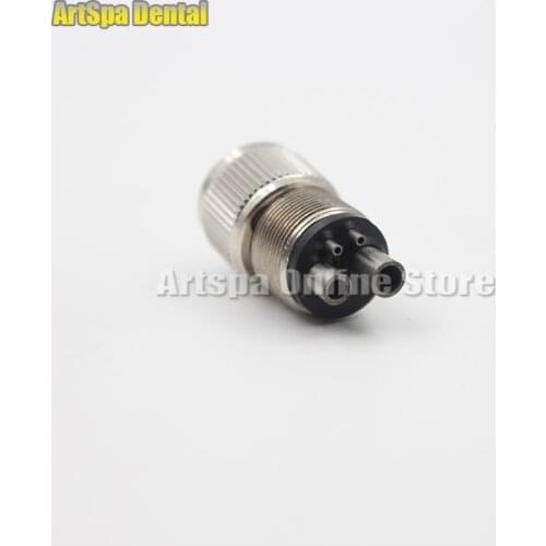Dental High Speed Handpiece Turbine Adaptor Changer 4 to 2 Hole