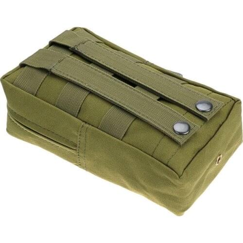 Tactical MOLLE Nylon PALS Modular Outdoor Utility Pouch Magazine Mag Accessory Waist Bag Pouch Hunting Gear