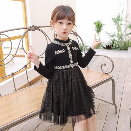 Princess Evening Dresses For Girls 2 4 5 6 7 8 Year Old Long Sleeve Baby Girls Wedding Cocktail Party Dress Girls Clothing