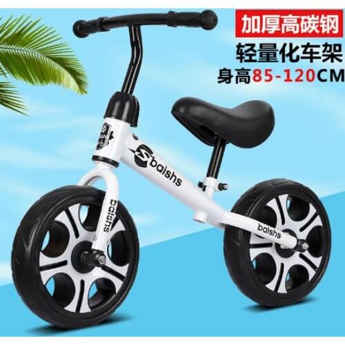 Top quality Childrens Balance Car bike 2-6 Years Old Boys and Girls Bicycle 12-inch Pedestrian Walker for Gifts free shipping