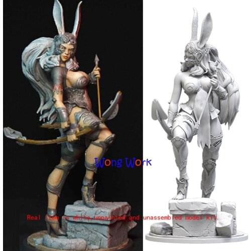 Wong Work Unpainted 1/6 31cmH 1/8 23.3cmH 3D Printing Unassembled Garage Kits GK Model Kit Figure Statue Hollow TZ-210710-12