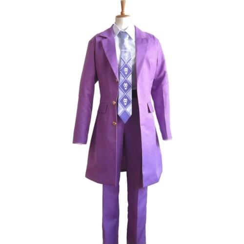 2020 JoJos Bizarre Adventure Kira Yoshikage Cosplay Costume
