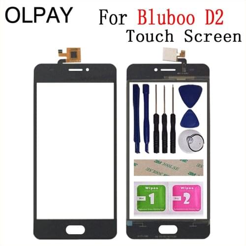 5.2'' Mobile Touch Screen For Bluboo D2 Touch Screen Front Glass Digitizer Free Adhesive And Wipes
