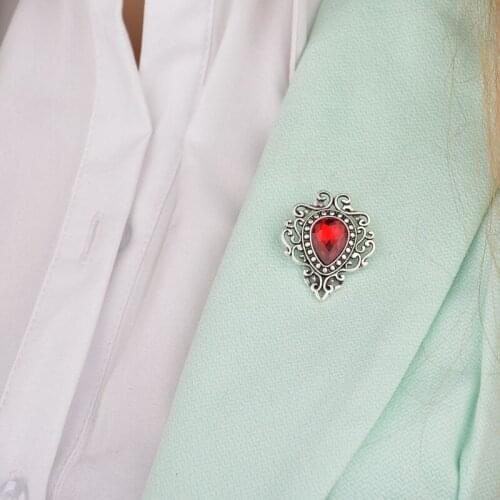 YADA Fashion Crystal Flower Pins&Brooches for Women Men Clothes Scarf buckle collar jewelry Accessories pins Brooches BH200015