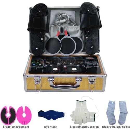 DDS Bioelectricity Acupuncture Slimming Massage Microcurrent Meridian Electrotherapy Therapy for Face Body Pain Relief