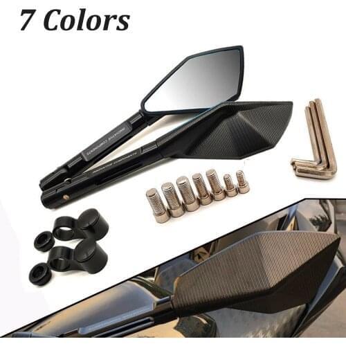 For Yamaha MT09 MT10 mt 07 09 10 mt-07mt-09 mt-10 FZ07 1 Pair Universal Motorcycle Rearview Mirror Moto CNC Side Mirrors