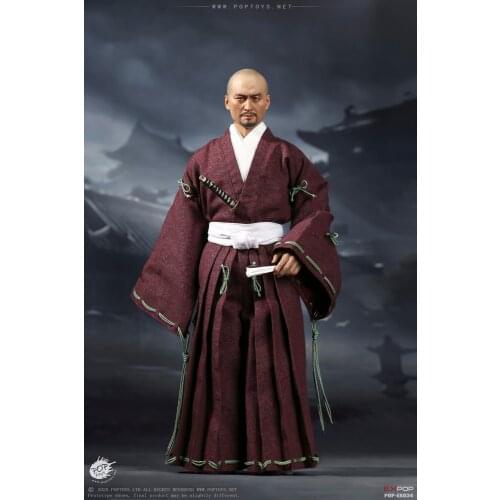 POPTOYS EX034 Japanese Benevolent Samurai Robes Version 1/6 Action Figure