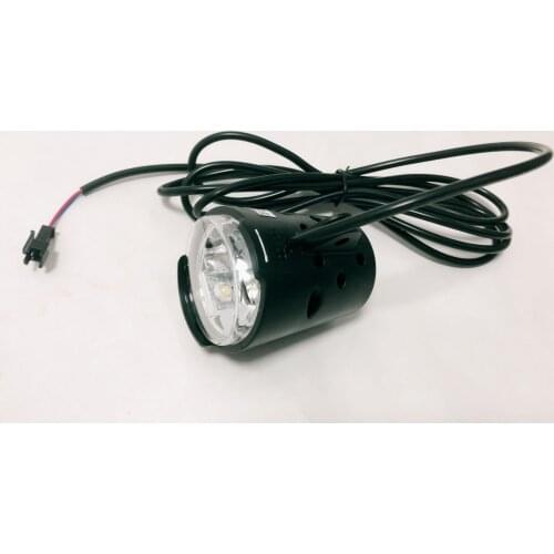 Ebike Headlight 12V-80V 30 LUX LED Light for CSC Electric Bicycle Conversion Kit Scooter IPX4 Approved Waterproof Front Light
