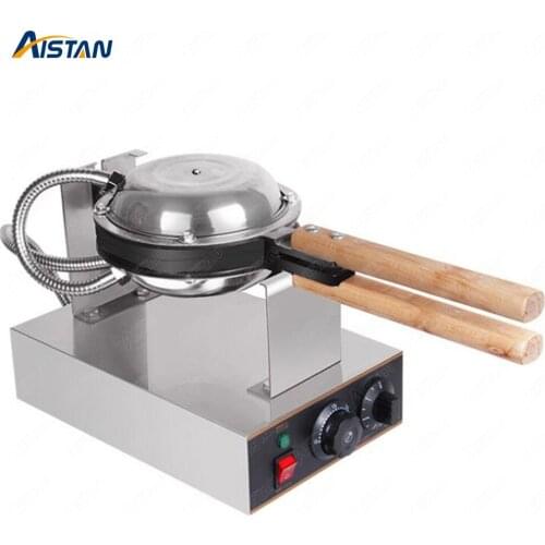 EG30 Hot Selling Automatic Egg Waffle Maker Waffle Making Machine Egg Cake Maker Egg Puff Bubble Waffle Baker Electric Gas