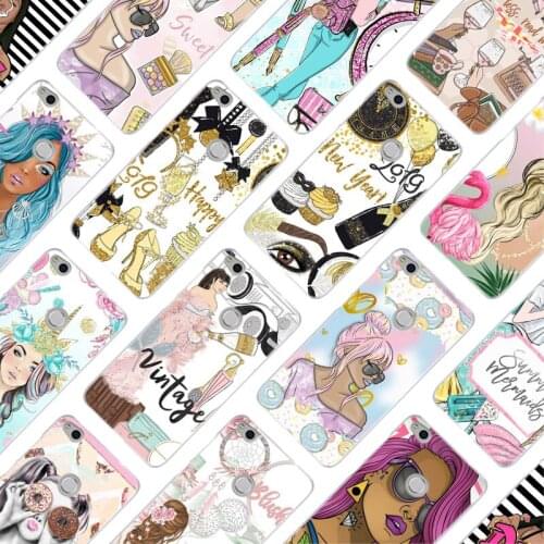 MLLSE I am Queen Fashion Hard Case Cover for Huawei NOVA 3 3i 4 Honor V20 8X 8A 7A Pro 7X 7C 7S 8 9 10 Lite Play Cover Hot