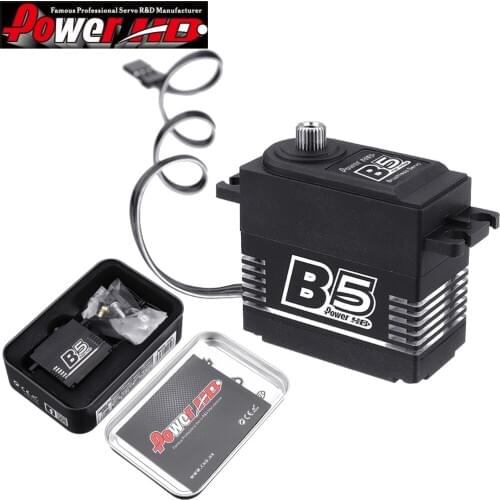 RC Servo.Original Power HD B5 20KG High Torgue Brushless Matel Gear Servo for RC Airplane