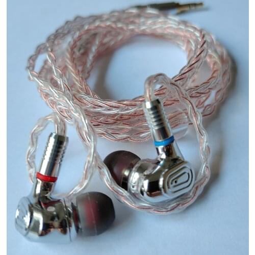 Pizen C10 Pro Chromium Nano Diaphragm Driver In Ear Monitor Earphone DJ Headphone HIFI Bass Heavy,Detachable MMCX cable ie800s