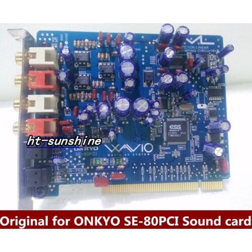 Original for ONKYO SE-80PCI 2.0 PCI sound card Support XP, Win7 32bit