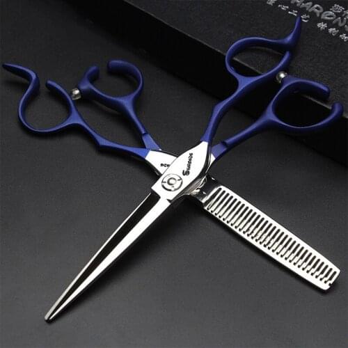 6 Inch Pet Professional Scissors for Groomer New Arrvel High Quality Cutting Scissors Thinning Shears Logo Engraving