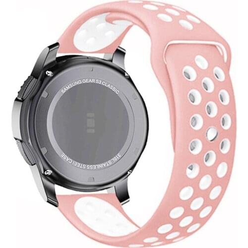 For Samsung Galaxy watch 3 45mm 46mm active 2 40mm 22mm 20mm watch strap Amazfit 2e/GTS2 Mini/GTR 42mm/47mm GTS/2/Bip Bracelet