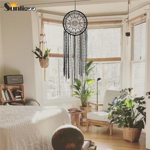 Черные ловцы снов Sunligoo China At AliExpress