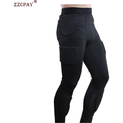 Outdoor Sports Pants Hips Leg Knee Protector Bicycle Motorcycle Skiing Deck Soccer Goalkeeper Roller Skating Leggings Protective