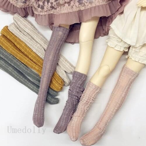 1 Pair Stocking for 1/3 BJD, 1/4 BJD Doll Sock Clothes Accessories