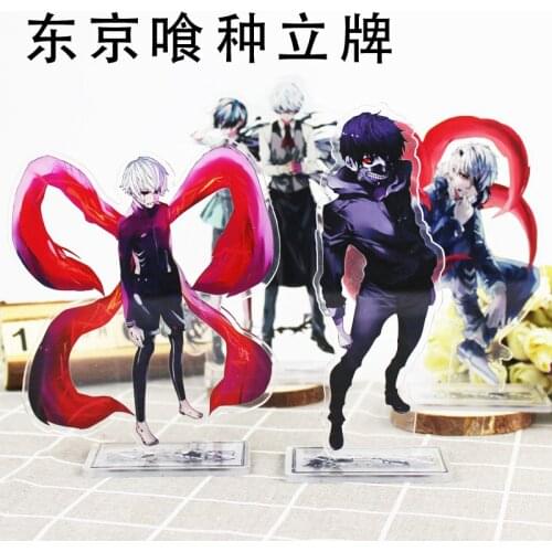 1Pc Japanese Anime Tokyo Ghoul Acrylic Stands Figure Model Plate Holder Anime Around Fans Collection Gift