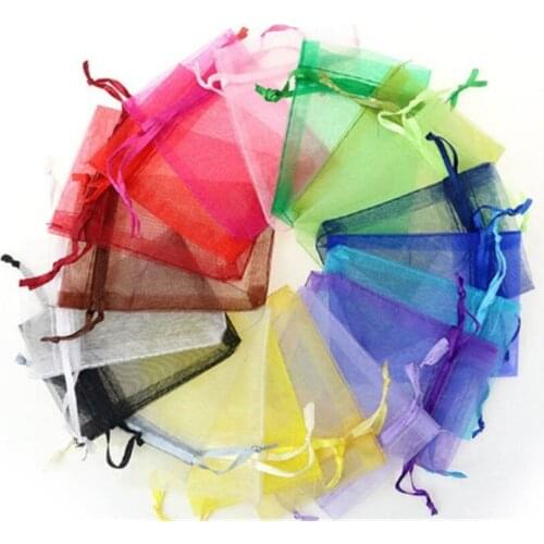 20 pcs/lot various colors Wedding Pouches Jewelry Candy Cookie Packaging Bags Nice Gift Bag Event Party Packing Supplies