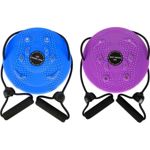 Twister Board Multifunctional Twisting Waist Disc Lady Foot Massage With Rope Twisting Waist Disc Single Fitness Device