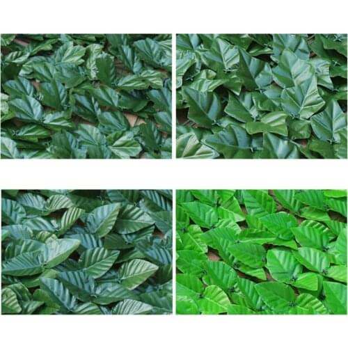 Artificial Ivy Privacy Fence Screen 39x20 Inches Stretchable Faux Vine Leaf Decoration for Home Garden Yard Outdoor