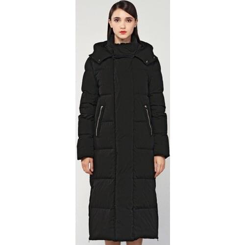 More winter coats women with long a undertakes to Europe and the United States a hooded sweethearts outfit down jacket