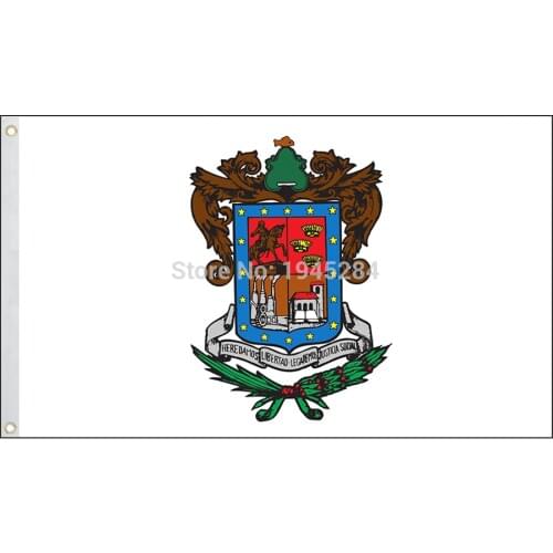 Mexico State Michoacan Flag Banner States of Mexico Mexican State 3x5ft 90x150cm Polyester
