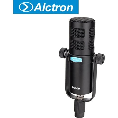 Alctron BC600 dynamic broadcasting mic special designed for braodcasting, recording, instrument recording