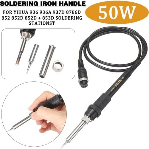 Mini Electric Soldering Iron 50W Universal Soldering Station Electric Iron 5 Holes Interface High Quality Welding Tool