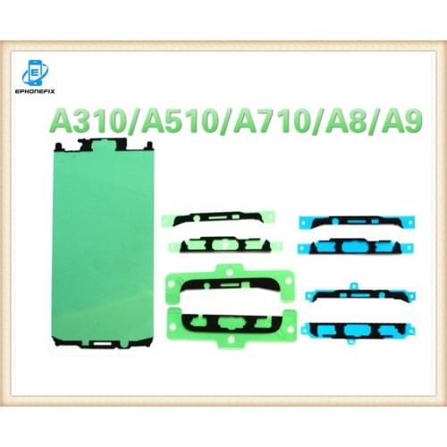 2pcs/lot original Pre-Cut Front Frame Adhesive LCD Sticker Glue For Samsung Galaxy A310 A510 A710 A8000 A9000 A3 A5 A7 2016