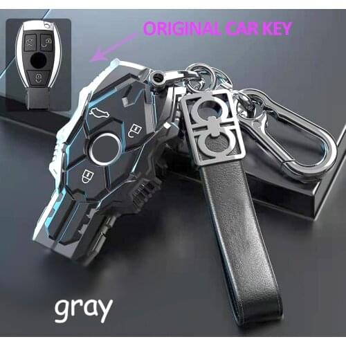 New Key Holder Chain Ring For Mercedes Benz W203 W210 W211 W124 W202 W204 AMG Accessories