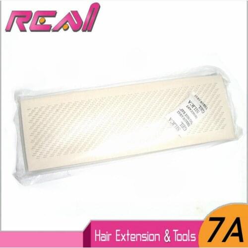 24X9CM Hair Holder Drawing Mat For Bulk Hair Extension Tools Hair Drawing Mat Hair Extensions Drawing Card Skin Pad