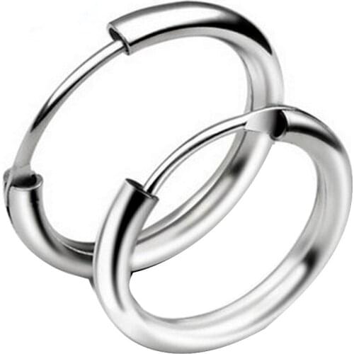 Star With Personality Circle Earrings, Both Men And Women Can Wear Earrings Jewelry Wholesale Gold Silver Earrings High Quality