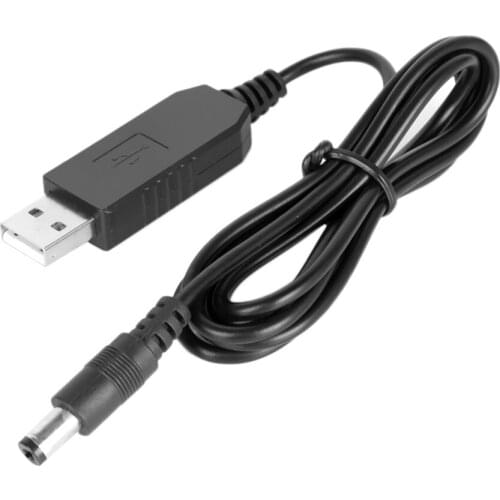 Walkie Talkie USB Cable Voltage Boost Charging Cord 5V To 9V for Baofeng UV-5R UV82 Charger Two Way Radio USB Charge Wire