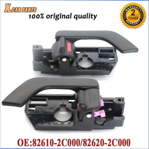 Car Inside Interior Door Handle Left Right Side 82610-2C000 82620-2C000 For Hyundai Tiburon Coupe 2003 2004 2005 2006