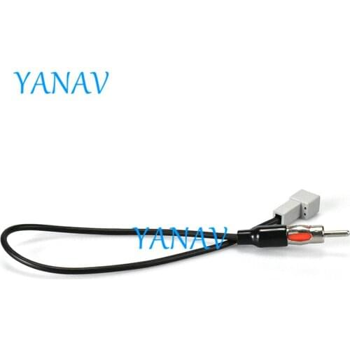 13-001 ANTENNA ADAPTER CABLE FOR-HYUNDAI/KIA GT13(f)-DIN(m) Car Stereo Radio ISO Wire Cable ISO Wiring Connector Adapter