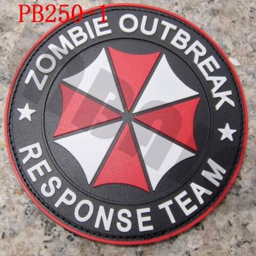 3D PVC Patch Umbrella Corporation ZRT ZOMBIE OUTBRESK RESPONSE TEAM