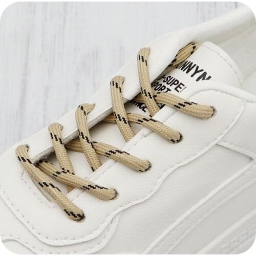 Coolstring Rose Beige Light Colours Lacets 4.5MM Durable Hiking Ropes Men Women Charmed Laces 2021 Classic Polyester Cordones