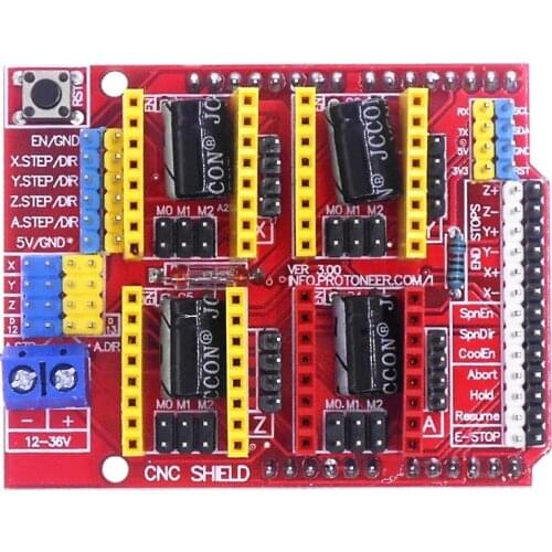 DuoWeiSi 3D Printer Parts CNC Shield V3 3D Printer Expansion Board dropshipping CNC Shield