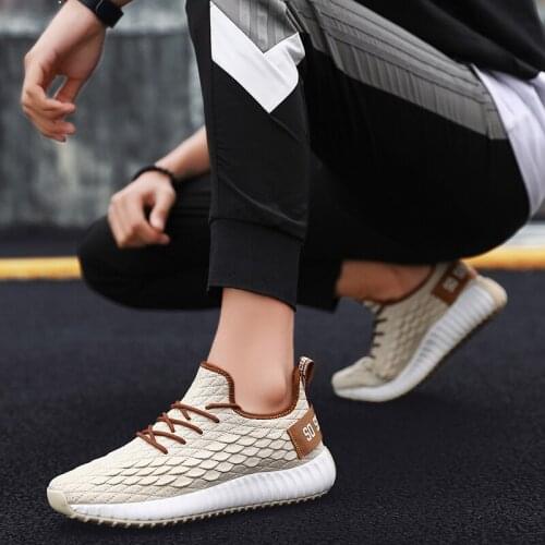 Breathable Sneakers Men Casual running shoes+male 2019 Four Season Wear-resistant Air Mesh Trainers zapatos de hombre basket