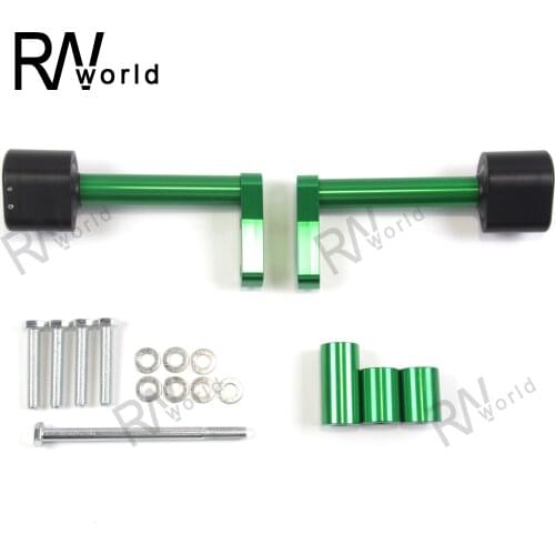 Motorcycle CNC Modified Frame Slider Crash Pads Engine Protection Block For Kawasaki Ninja 250 Ninja 300 Z250 Z300 Brand New