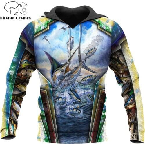 Fashion Animal hoodies Fishing Baits 3D All over Printed Sweatshirt Hoodie Harajuku Streetwear Unisex Casual Tracksuit KJ088