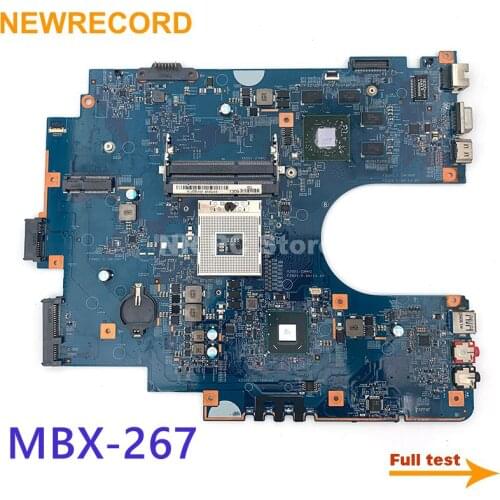 NEWRECORD For Sony Sve17 Sve1711 Laptop Motherboard HM76 DDR3 HD7600M GPU 48.4MR10.021 MBX-267 A1884314A A1892051A 2GB full test