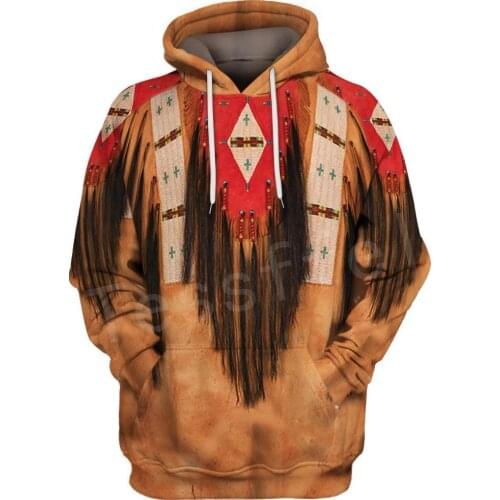 Tessffel Indian Native Harajuku Casual Colorful Tracksuit New Fashion 3Dfull Print Hoodie/Sweatshirt/Jacket/Men Women s23