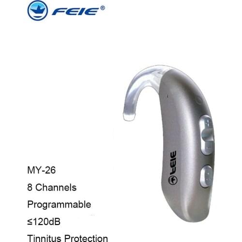 Programable ear hearing aid tinnitus masking ear amplifier digital hearing aids behind the ear for deaf elderly acustico MY-16S