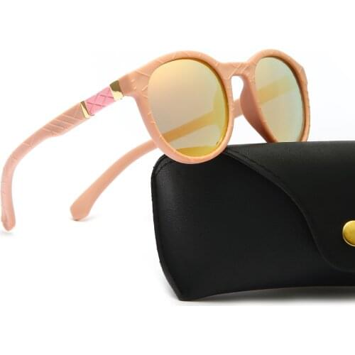 Tr90 Polaroid Sunglasses Round Flexible Driving Rubber Square Sun Glasses Famous Brand Men Polarized Sunglases for Women Men