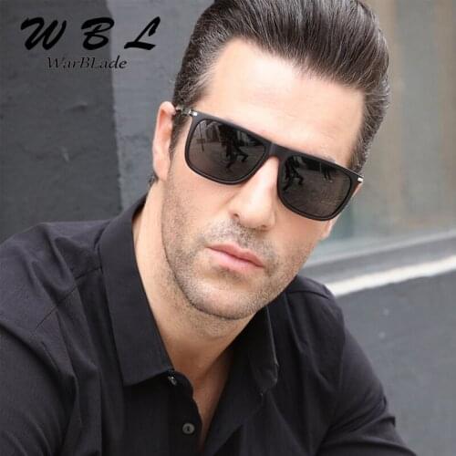WarBLade Men Vintage Square Sunglasses Women Polarized Aluminum Magnesium Black Sun Glasses UV400 Eyewear Accessories